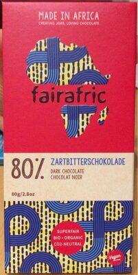 Dunkle Schokolade 80%