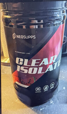 Clear Isolate Watermelon front packaging