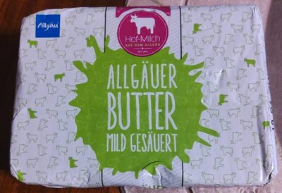 Allgäuer Butter mild gesäuert