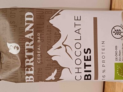 Chocolate bites front packaging