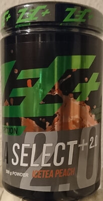 BCAA Select+ 2.0 front packaging