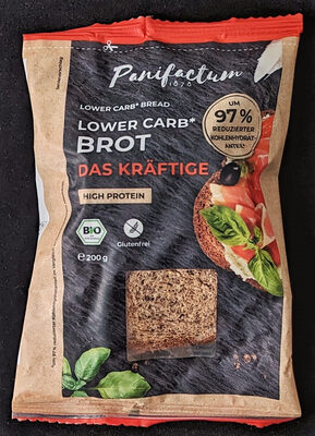 Lower Carb Brot, Das Kräftige