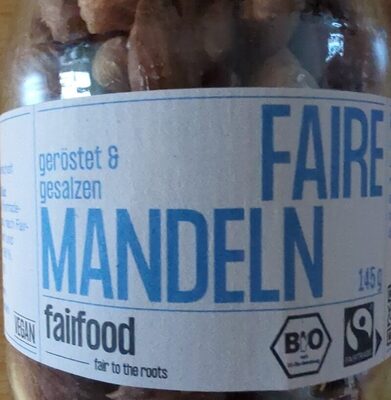 Faire Mandeln geröstet & gesalzen