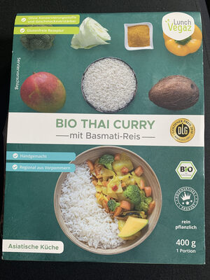 Gemüse mit Soja-Schnetzel an Sauce, dazu Basmati-Reis