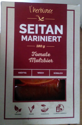 Seitan Mariniert Tomate Malzbier