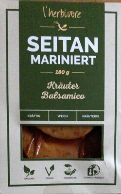 Seitan Kräuter-Balsamico mariniert