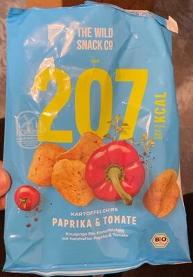 Kartoffelchips Paprika & Tomate