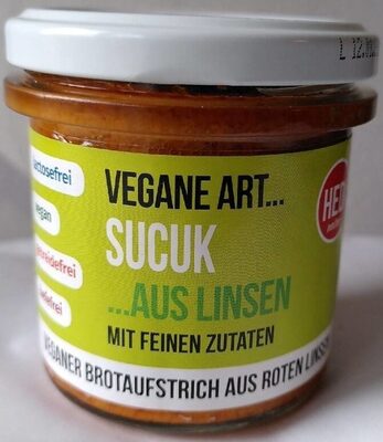 Aufstrich rote Linsen front packaging