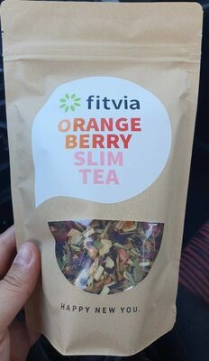 Orange Berry Slim Tea front packaging