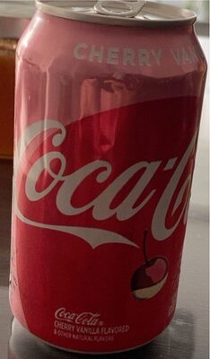 Coca-Cola Cherry Vanilla front packaging