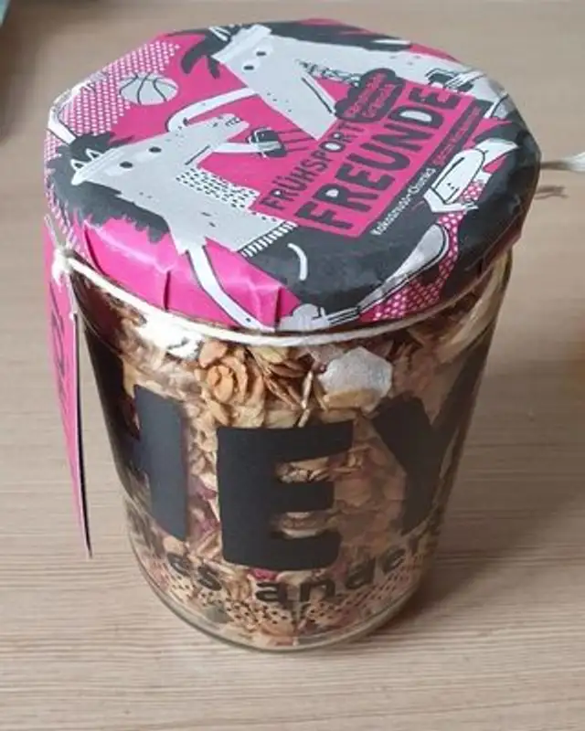 Frühsportfreunde Bio Hafer-Granola mit Früchten front packaging