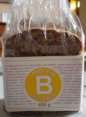 Eiweissbrot front packaging