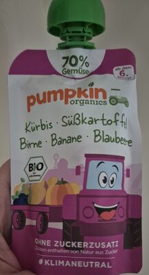 Kürbis Süßkartoffeln  Birne Banane Blaubeere