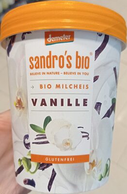 Demeter Bio Milcheis Vanille front packaging