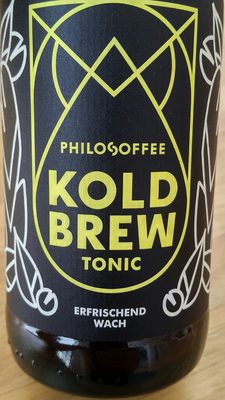 Kold Brew Tonic