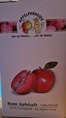Roter Apfelsaft