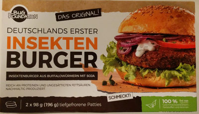 Deutschlands etster Insekten-Burger