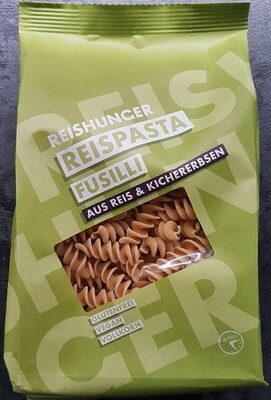 REISHUNGER Fussili - Reis & Kichererbsen