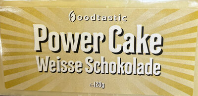 Power Cake White front packaging