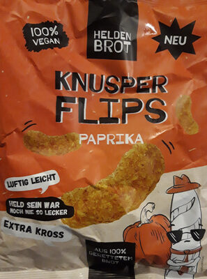 Knusprige Flips Paprika front packaging
