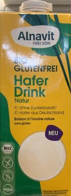 Hafer Drink Natur Bio Glutenfrei