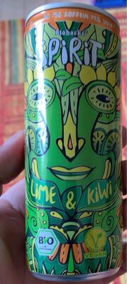 Spirit Lime & Kiwi front packaging