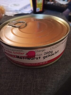 Mettwurst gekocht