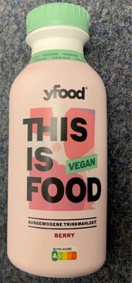 Berry vegan front packaging