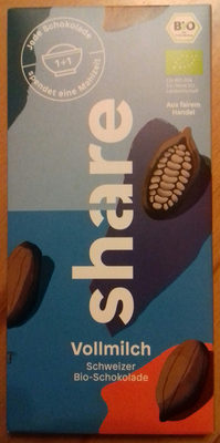 Share chocolat au lait