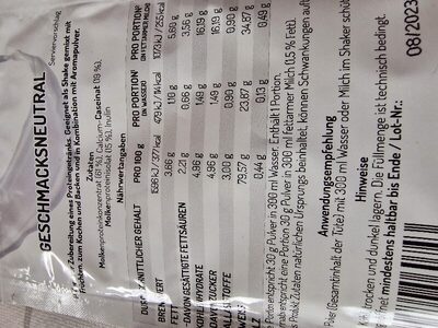 Daily Protein front packaging