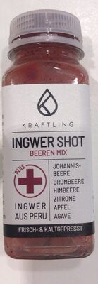 Ingwer Shot Beeren Mix