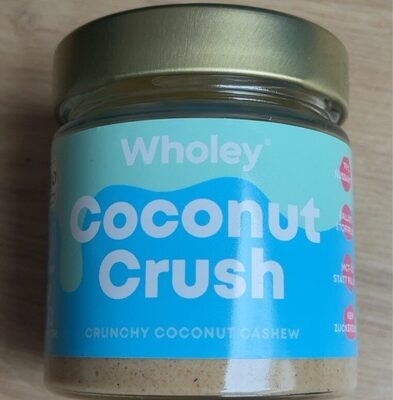 Coconut crush 4260582961038 Cashew-Kokoscreme mit Kokosraspeln und Mandelstückchen