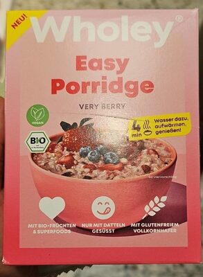 Easy Porridge Very Berry