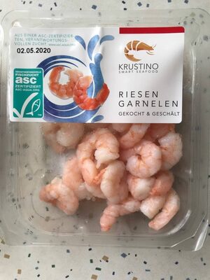 Riesengarnelen front packaging