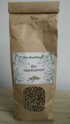 Bio Hanfsamen front packaging