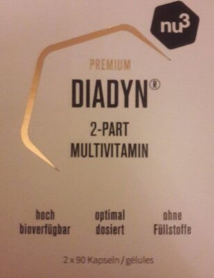 Diadyn multivitamin front packaging