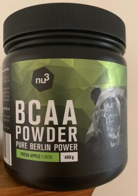 BCAA Fresh apple front packaging