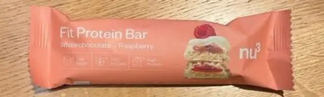 Fit protein bar front packaging