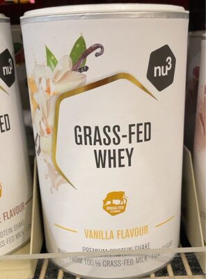 Grass-Fed Whey Vanilla