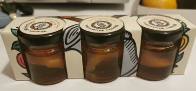 Apfellikör mit Mispel front packaging