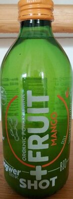 Organic Power Drink Fruit Mango front packaging