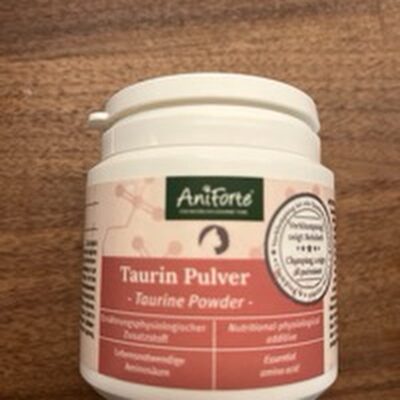 Taurin Pulver front packaging