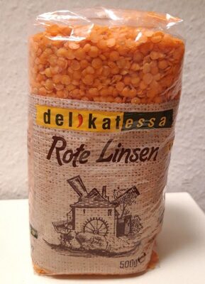 Rote Linsen front packaging