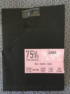 Dark Chocolate 75% Ghana