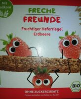 Fruchtiger Haferriegel Erdbeere