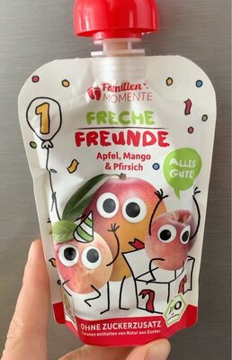 Freche Freunde - Apfel, Mango & Pfirsisch
