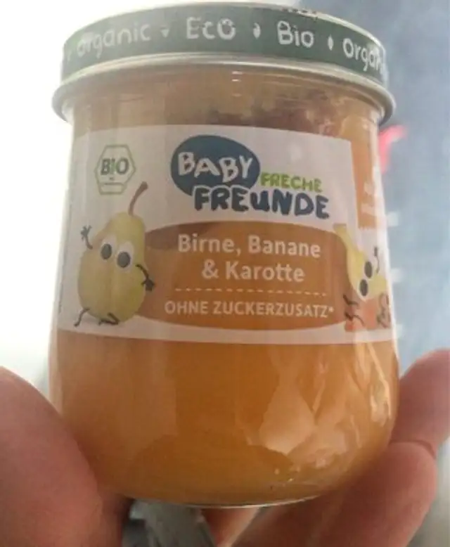 Birne, Banane & Karotte front packaging