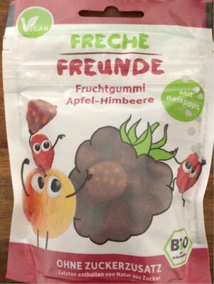Fruchtgummi Apfel-Himbeere