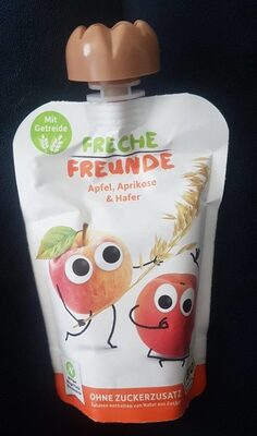 Bio-Apfel-Aprikosenpüree