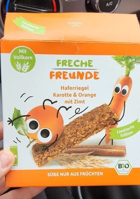 HAFERRIEGEL Karrotte und Orange Bio Kinder